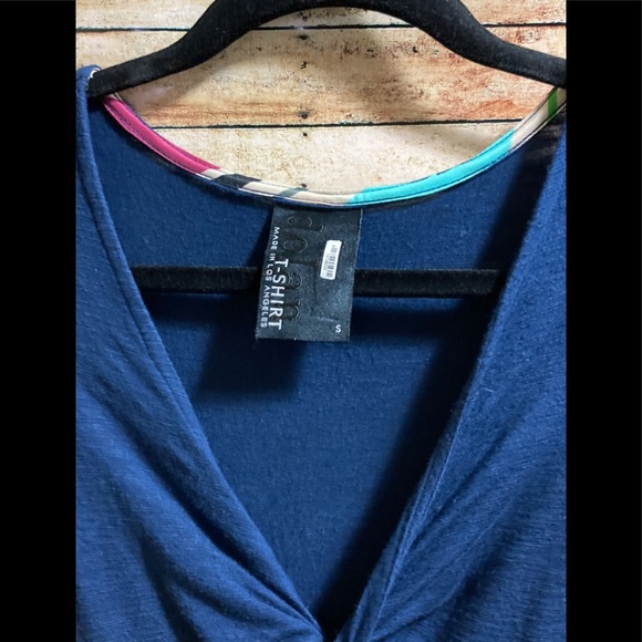 Dolan Los Angeles dark Blue Knit T Shirt Dress, Sm - Picture 6 of 7